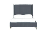 Promenade Full- Size Bed in Grey - Ornate Home