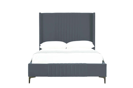 Promenade Full- Size Bed in Grey - Ornate Home