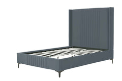 Promenade Full- Size Bed in Grey - Ornate Home