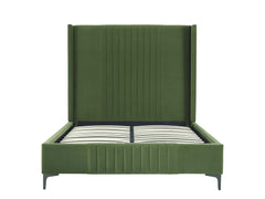 Promenade Full- Size Bed in Moss Green - Ornate Home