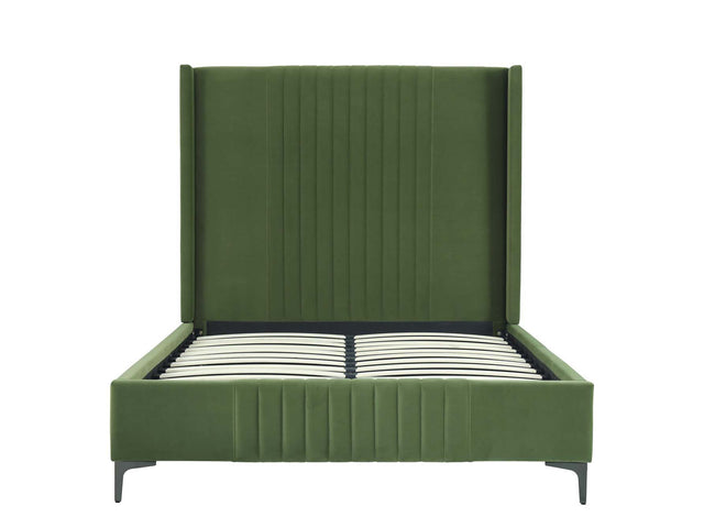 Promenade Full- Size Bed in Moss Green - Ornate Home