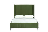 Promenade Full- Size Bed in Moss Green - Ornate Home