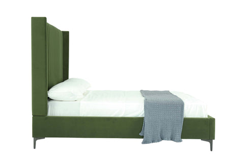 Promenade Full- Size Bed in Moss Green - Ornate Home