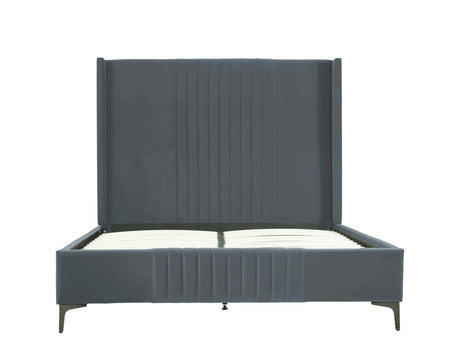 Promenade Queen-Size Bed in Grey - Ornate Home