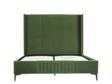 Promenade Queen-Size Bed in Moss Green - Ornate Home