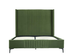 Promenade Queen-Size Bed in Moss Green - Ornate Home
