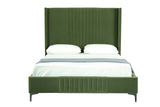 Promenade Queen-Size Bed in Moss Green - Ornate Home