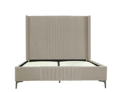 Promenade Queen-Size Bed in Rustic Taupe - Ornate Home