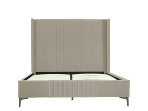 Promenade Queen-Size Bed in Rustic Taupe - Ornate Home