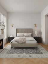 Promenade Queen-Size Bed in Rustic Taupe - Ornate Home