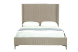 Promenade Queen-Size Bed in Rustic Taupe - Ornate Home