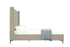 Promenade Queen-Size Bed in Rustic Taupe - Ornate Home