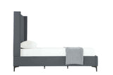 Promenade Twin-Size Bed in Grey - Ornate Home