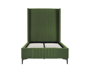Promenade Twin-Size Bed in Moss Green - Ornate Home