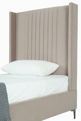 Promenade Twin-Size Bed in Rustic Taupe - Ornate Home