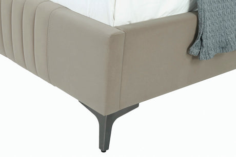 Promenade Twin-Size Bed in Rustic Taupe - Ornate Home