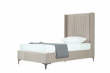 Promenade Twin-Size Bed in Rustic Taupe - Ornate Home