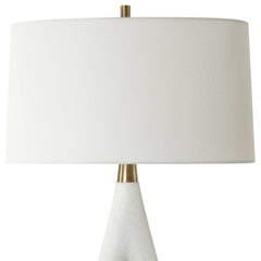 Promenade White Table Lamp - Ornate Home