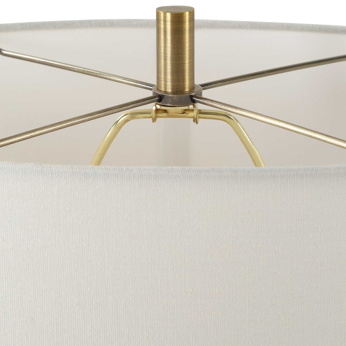 Promenade White Table Lamp - Ornate Home