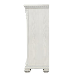 Promenade Wire Brushed White Chest - Ornate Home