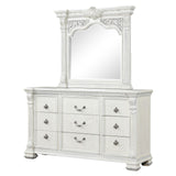 Promenade Wire Brushed White Dresser - Ornate Home