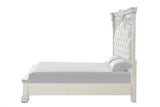 Promenade Wire Brushed White Eastern King Bed - Ornate Home