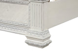 Promenade Wire Brushed White Eastern King Bed - Ornate Home