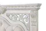 Promenade Wire Brushed White Eastern King Bed - Ornate Home