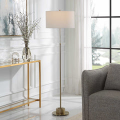 Prominence Brass Floor Lamp - Ornate Home