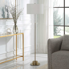 Prominence Brass Floor Lamp - Ornate Home