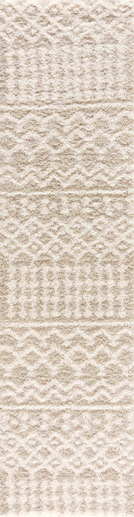 Prompton Cream Plush Area Rug - Ornate Home