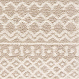 Prompton Cream Plush Area Rug - Ornate Home