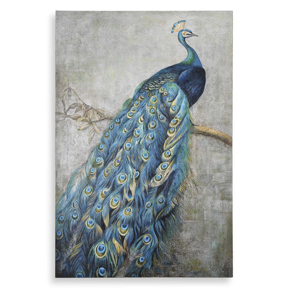 Proud Papa Multicolor Hand Painted Art - Ornate Home