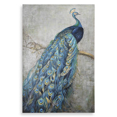 Proud Papa Multicolor Hand Painted Art - Ornate Home