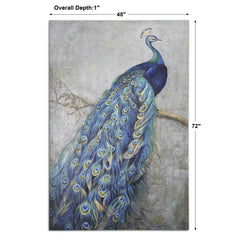 Proud Papa Multicolor Hand Painted Art - Ornate Home