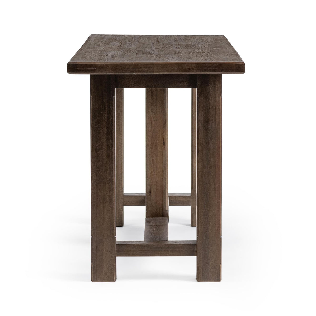 Provence Cocoa Brown 84" Rectangular Counter Table
