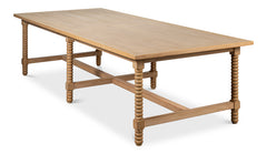 Provence Natural Harvest Dining Table - Ornate Home