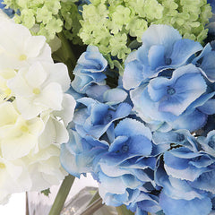 Providence Hydrangea Blue/Green/White Bouquet - Ornate Home