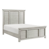 Providence Light Gray 4-piece Queen Bedroom Set - Ornate Home