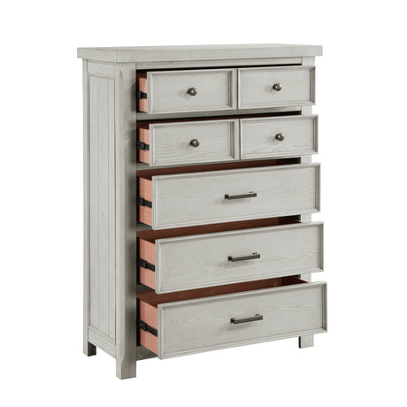 Providence Light Gray Chest - Ornate Home