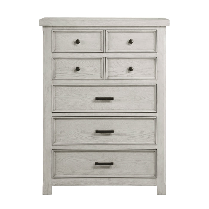 Providence Light Gray Chest - Ornate Home
