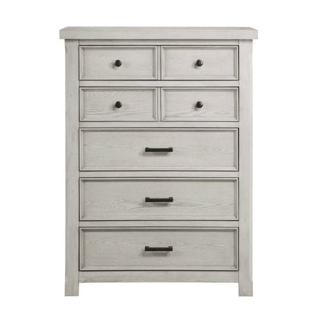 Providence Light Gray Chest - Ornate Home