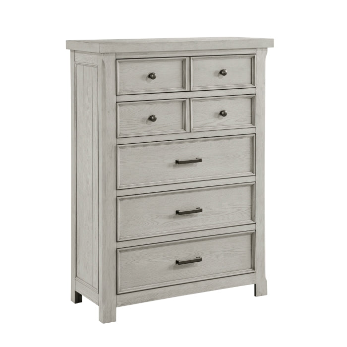 Providence Light Gray Chest - Ornate Home