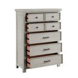 Providence Light Gray Chest - Ornate Home