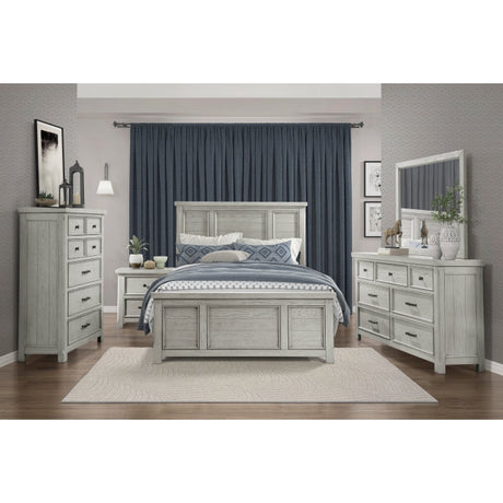 Providence Light Gray Chest - Ornate Home