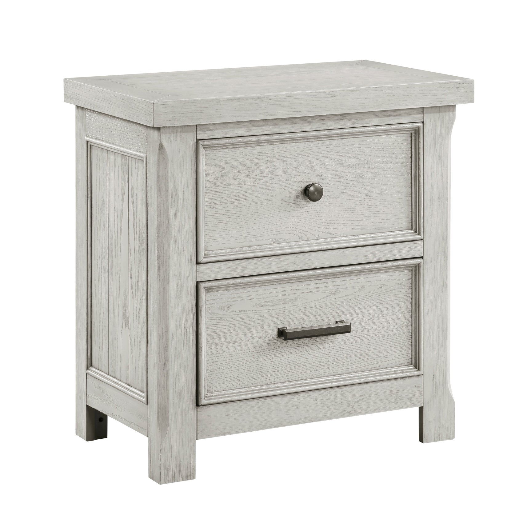 Providence Light Gray Nightstand - Ornate Home