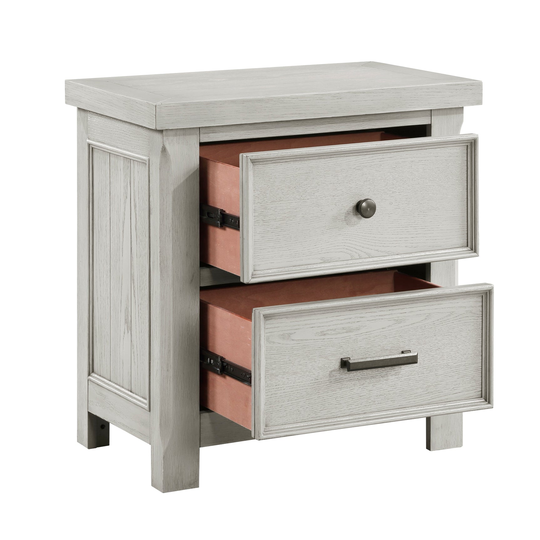 Providence Light Gray Nightstand - Ornate Home