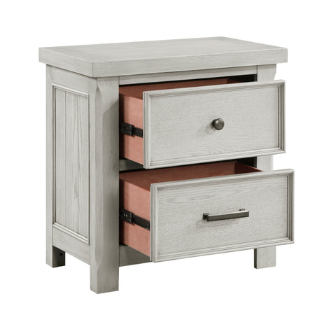 Providence Light Gray Nightstand - Ornate Home