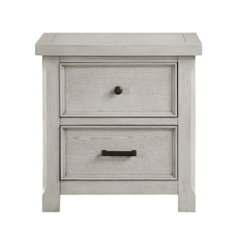 Providence Light Gray Nightstand - Ornate Home