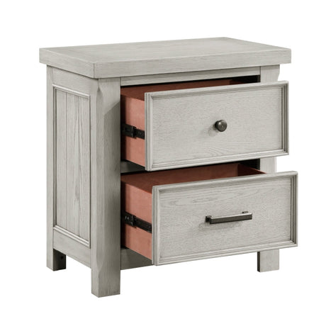 Providence Light Gray Nightstand - Ornate Home